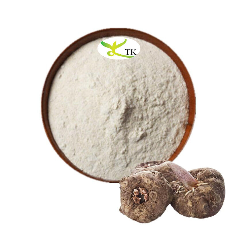 Natural Konjac Extract Powder Glucomannan 90% Konjac Gum Powder Glucomannan Powder For Weight Loss