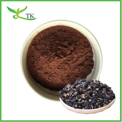Cümleci Saf Doğal Siyah Goji Berry Ekstraktı Antosiyaninler 5% 25% Siyah Goji Berry Tozu
