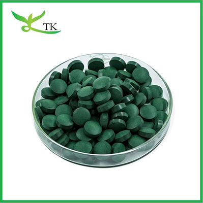 Süper Gıda Tozu Organik Spirulina Tabletleri 500mg İnsan Sağlığı İçin