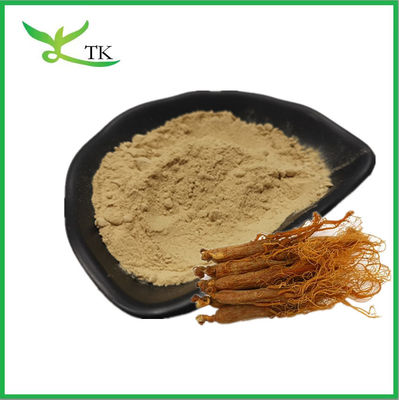 Bitkisel Takviye Doğal Koreli Ginseng Kök Ekstraktı Ginsenosides Tozu 5% ~ 80%
